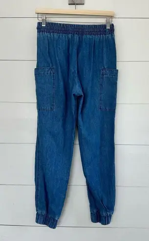 Indigo Rein  Women’s Medium Blue Denim Jogger Pants