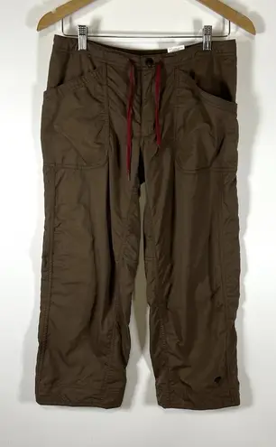 Mountain Hardwear Women's Capri Pants Hiking Brown Size 6 Outdoor Athletic