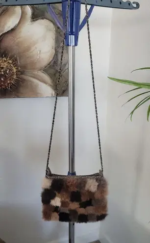 Peruvian Connection Alpaca Fur Crossbody Purse