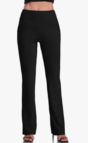 Dayoung Bootcut Yoga Pants for Women Tummy Control Workout Bootleg Pants High Waist 4 Way Stretch Pants