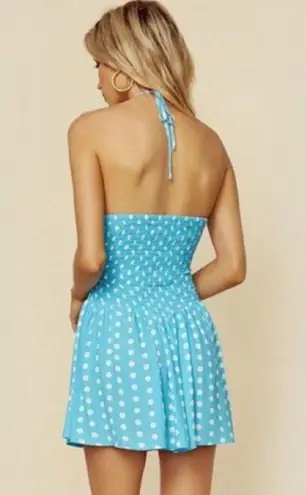 Blue Life Blue Dot Mini Dress