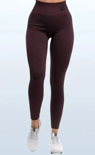 ECHT NWOT Arise Comfort Leggings and Arise Scrunch Top Set in Berry, XS