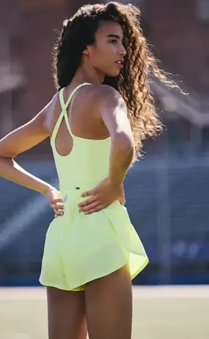 Free People Movement Righteous Runsie in Sour CItrus size XL NWT