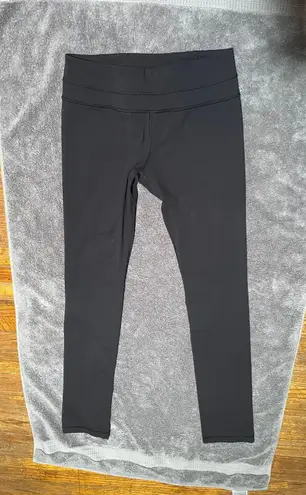 Lululemon high rise black Yoga Pant legging Tall