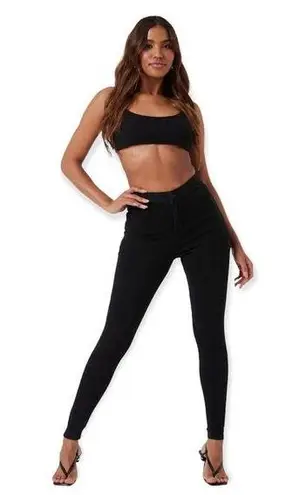 Missguided 🔃 High Waisted Black Jeans