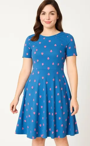Unique Vintage X GB Gwynnie Bee Hot Air Balloon Fit-And-Flare Dress, 4X