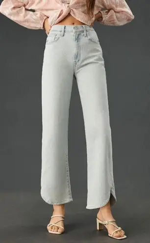 NWT Mother The Rambler Zip Matinee Ankle in I Do Declare Crop Jeans 30