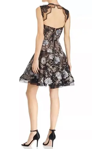 Bronx and Banco Tiara V Neck Dress in Multicolour