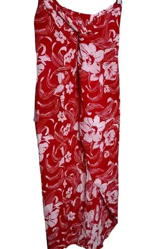 Faithfull the Brand FAITHFULL THE LABEL - LULU MAXI SKIRT CAMARA FLORAL PRINT - RED Size 4