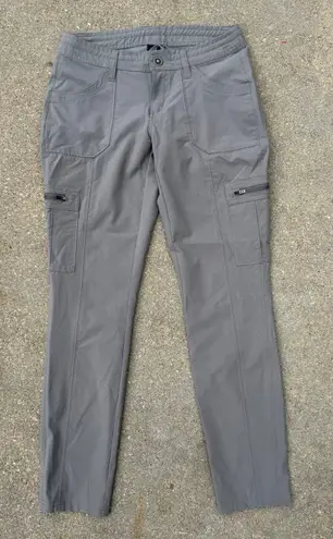 Kuhl Horizn Skinny Trail Hiking Pants Gray Size 2 Short Style 6276