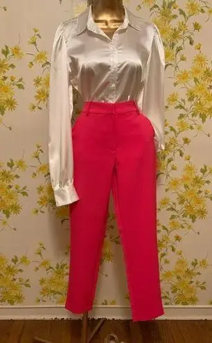 OVI Nwt hot pink dressy pants size Small