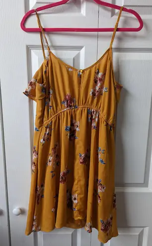 Three Pink Hearts floral print dress