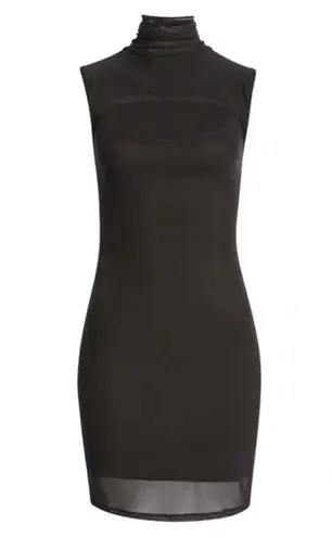 AFRM Maci Mock Neck Sleeveless Dress