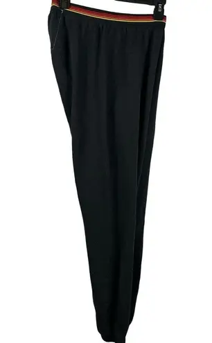 Aviator Nation Women’s Logo Stripe Waistband Sweatpants Broken In Feel S