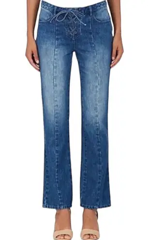 Ulla Johnson Alex Lace Up Jeans