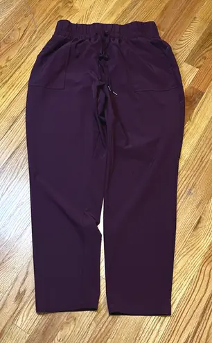 Apana Women's Plum Purple Lightweight Jogger Pants Size L