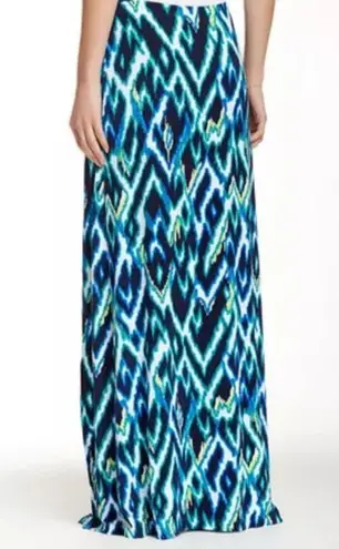 Tart Carmina Maxi Skirt Halo Ikat Mermaid Scale S