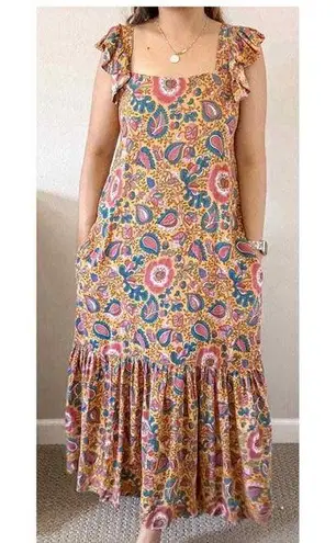 House of Harlow 1960 Jackie Floral Square Neckline Dress