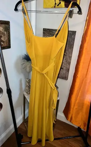 Park & Fifth Wrap Dress size XS Yellow