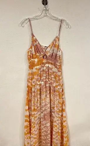 Young Fabulous and Broke  Delphine Cut-out Maxi Dress Size Large EUC