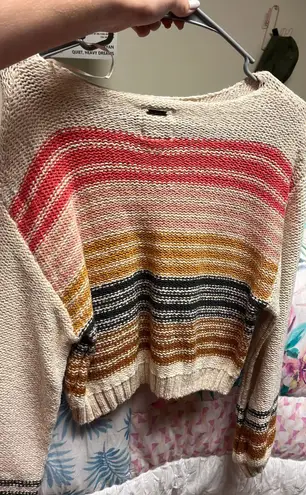 Billabong Rainbow Cropped Sweater