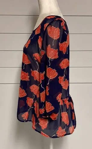 Needle & Thread Sheer Floral Top