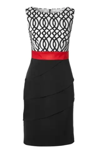 Connected Apparel Printed Tulip Dress