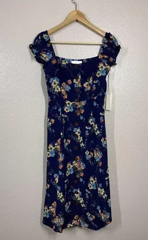 Capulet Mae Midi Dress Floral Button Front NEW