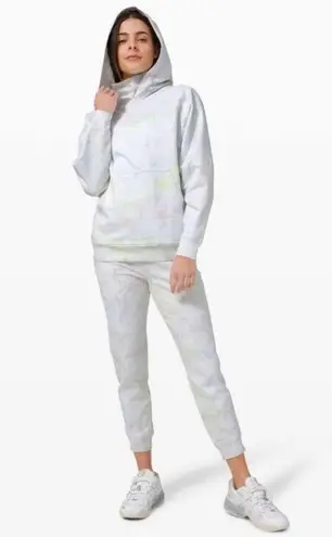 Lululemon  LA Pullover Hoodie Watercolor Wash White/Stargaze/Daydream/Key Lime 4