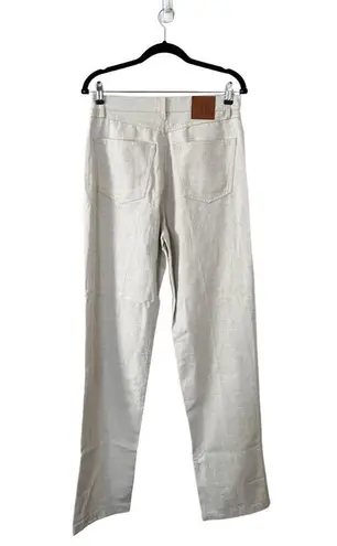 NANUSHKA High Rise Straight Leg Off