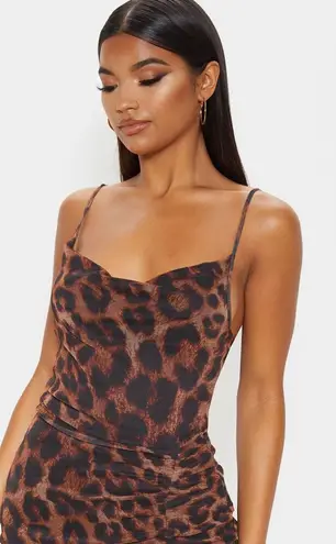 Pretty Little Thing Cheetah Print Dress