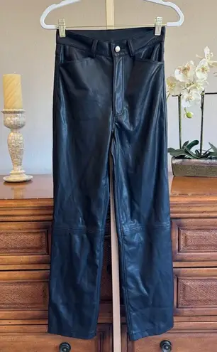 Generation Love Emmett Faux Leather Pants – NWOT Sample, Approx Size 2 Waist 26