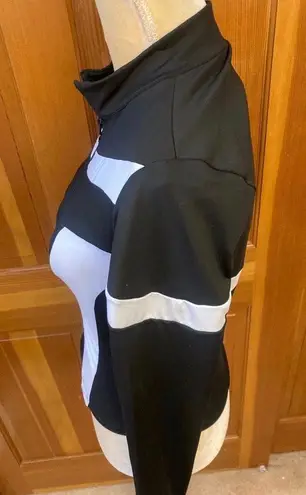 Lavishly Paris NWT, striped lightweight zip up sport jacket