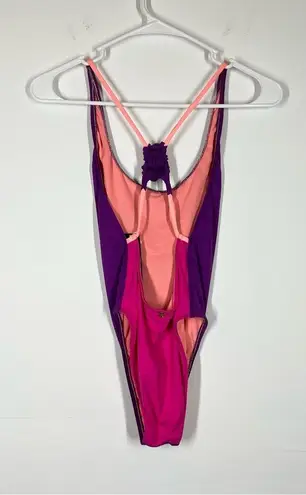 Flaw NWT B. Swim The Boss One Piece Swimsuit Size XS Purple