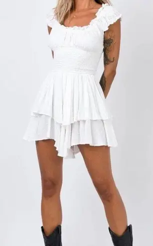 Princess Polly The Love Galore Romper White