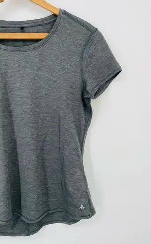 prAna  | Athletic Shortsleeve Top in Gray Size XS