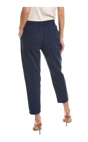 Area Stars NWT Women’s Navy Blue Ali Cropped Drawstring Cut Hem Pants Large
