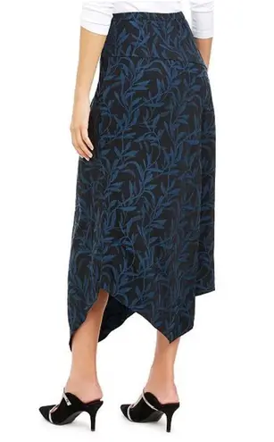Alfani Printed Asymmetrical Midi Skirt Sz 12 NWT