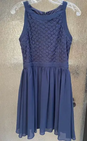 Blue Rain Navy Dress