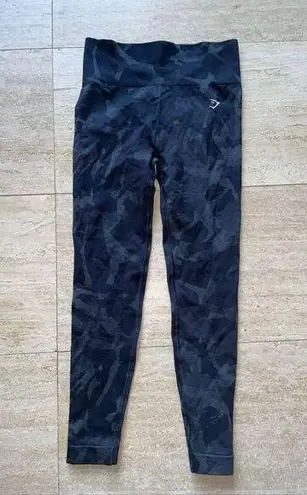 Gymshark   Adapt Camo Seamless Cycling Pants Size See Measurement