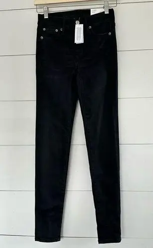 American Eagle  Women’s 00 Luxe Stretch Black High Rise Jeggings NWT