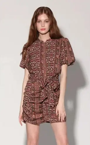 Walter Baker Staci Dress in Renegade Aztec Boho Southwestern Print Size 8 M NWT