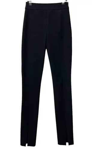 Reiss Jayne Skinny Fit Split Front Trousers Black Women’s Size 10