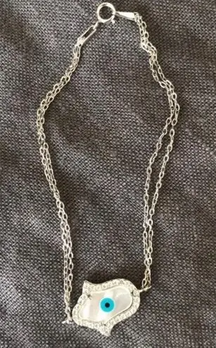 Evil Eye Bracelet Silver