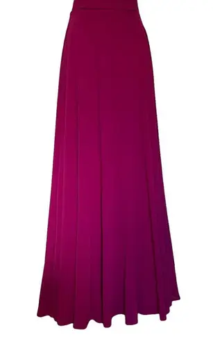 Lulus  Strappy to be Here Maxi Dress Sz Small Fuchsia Corsette Apron Neck Prom - Image 5