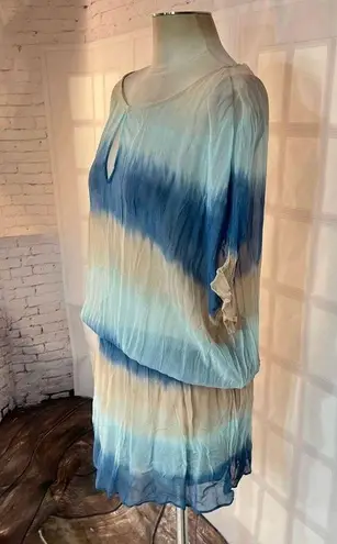 Gypsy 05 NWT 3/4 sleeve blouson crop tunic cover up size small