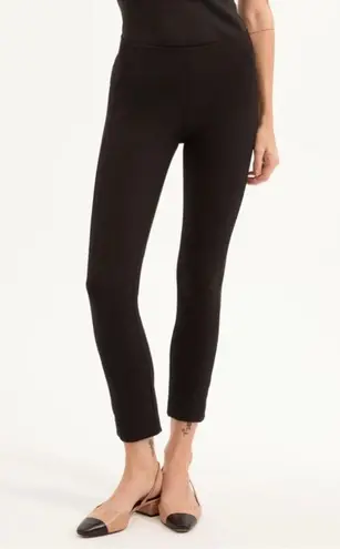 Veronica Beard Zip Back Scuba Pant Black Size 6