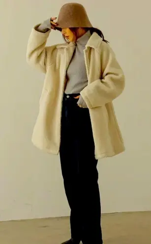 Simple Solid Color Wool Bucket Hat