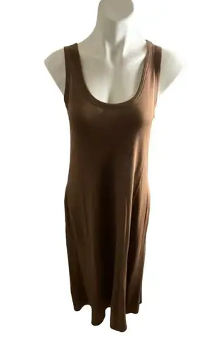 Soft Surroundings Soft Surrounding Maxi Santigo Tank Dress In Brown