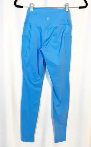 Buffbunny Collection Rosa Pocket High Rise Leggings Glacier Blue